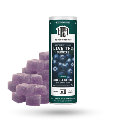 MODERN HERB CO 20MG D9 LIVE THC GUMMIES (24CT/BOX)