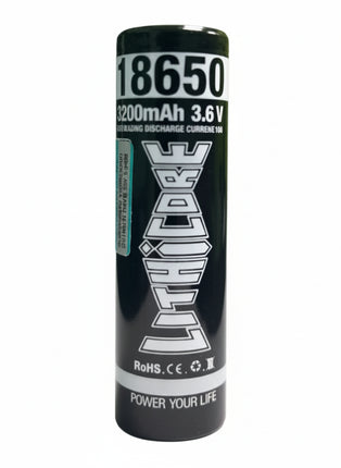 LITHICORE 18650 3200MAH BATTERY