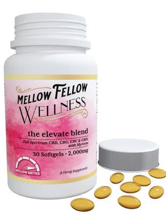MELLOW FELLOW WELLNESS SOFTGEL CAPSULES 2000mg