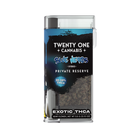 TWENTY ONE CANNABIS PRIVATE RESERVE 3.5 GRAM THC-A ONE HITTER