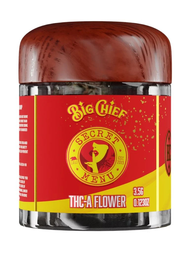 BIG CHIEF 3.5 GRAM EXOTIC THC-A FLOWER SECRET MENU BC-SECRETMENU