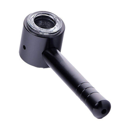 CHEECH METAL GLASS PIPE (YD-3000) BLACK YD-3000-BLACK