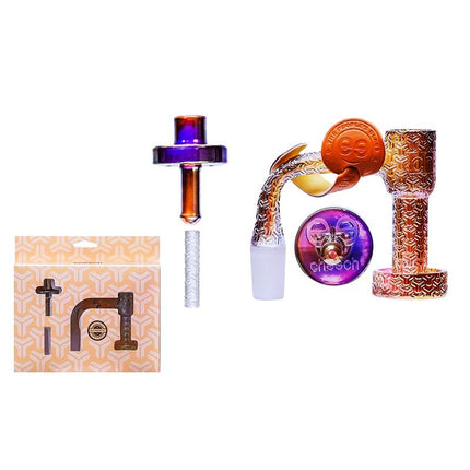 CHEECH WERE FUMING CRAZY 90 DEGREE QUARTZ BANGER SET (CH-QTZ-01) Default Title 01118