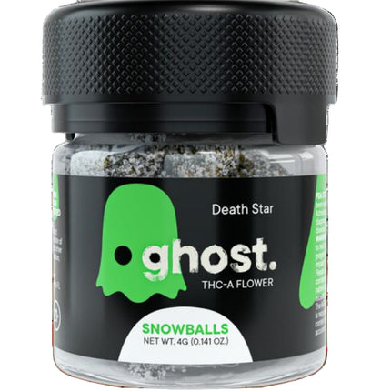 GHOST SNOWBALLS 4G THCA FLOWER DEATH STAR (INDICA) GHOSTSNOWBALL-I