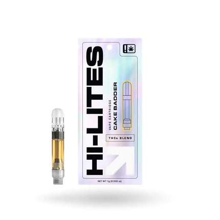 HI-LITES THCA BLEND 1 GRAM CARTRIDGE CAKE BADDER 850054129307