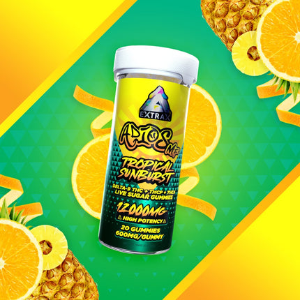 EXTRAX ADIOS MF BLEND THCa LIVE SUGAR 12,000mg/JAR TROPICAL SUNBURST 811960036011