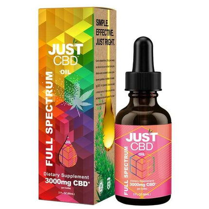 JUST CBD 1500MG NIGHT TIME OIL TINCTURE FULL SPECTRUM Default Title 696831881460