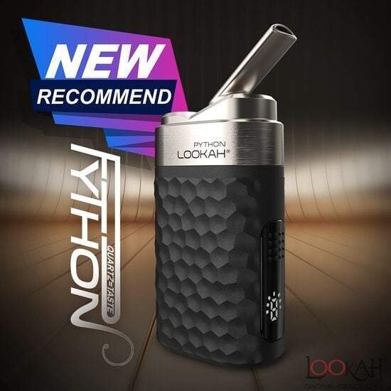 LOOKAH PYTHON 650mAH VAPORIZER KIT BLACK 6942167100961