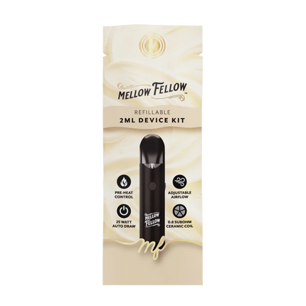 MELLOW FELLOW 2ML REFILLABLE DEVICE KIT (18CT JAR)