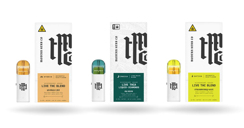 MODERN HERB CO DISPENSARY GRADE 2 GRAM LIVE THC DRIPPER (6CT DISPLAY)