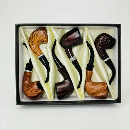 NIRVANA PIPE WOOD DESIGN 2 TONE 6CT DISPLAY (GS30358) Default Title 676758303580