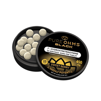 PUREOHMS BLACK 30MG (15CT TIN) | SWEET BERRY