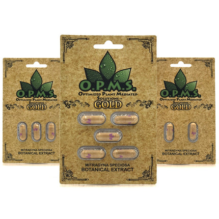 OPMS - GOLD KRATOM CAPSULES
