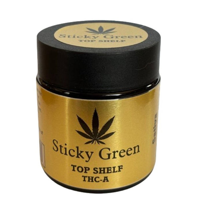 STICKY GREEN TOP SHELF THC-A 3.5G FLOWER INDICA 765464934987