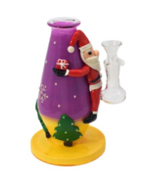 8" SANTA DESIGN WATERPIPE (VPK-WP-24)