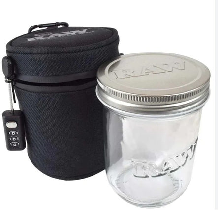 RAW MASON JAR | 16 OZ