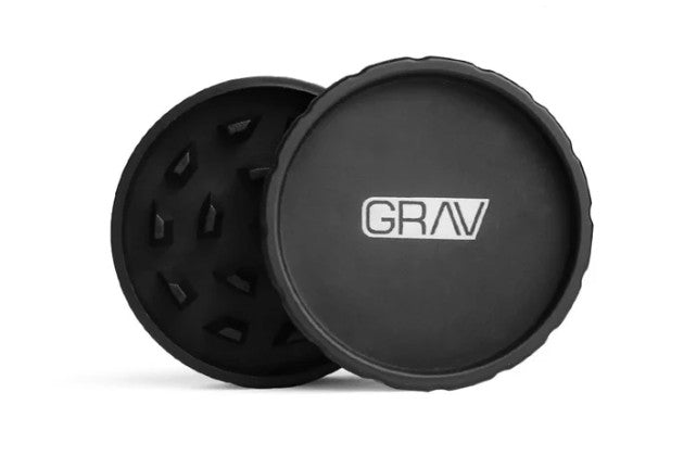 GRAV HEMP PLASTIC 2 PIECE GRINDER