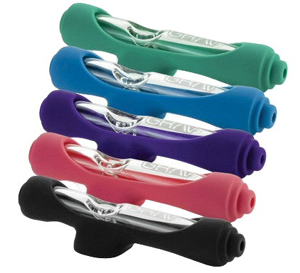 GRAV MINI STEAMROLLER WITH SILICONE SKIN