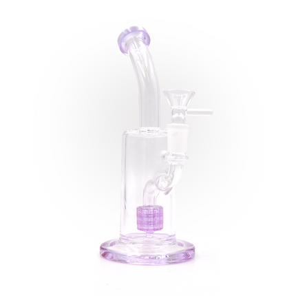 PURPLE percolator waterpipe 9.5"