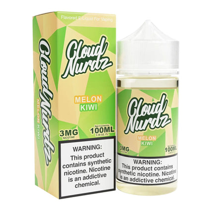 Cloud Nurdz E-Juice 100ML - Kiwi Melon 3MG E-Juice 100 ML -