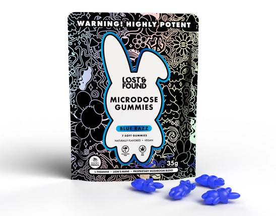 LOST & FOUND MICRODOSE MUSHROOM GUMMIES PROPRIETARY BLEND