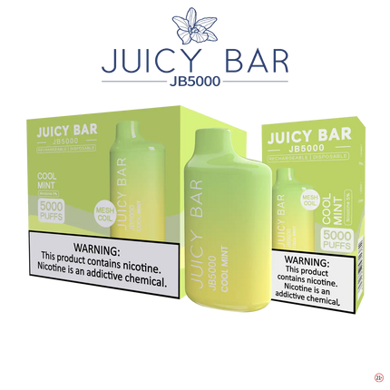 Juicy Bar 5000 (10-Pack) - Cool Mint - E-Cig