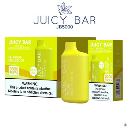 Juicy Bar 5000 (10-Pack) - Mexican Mango Ice - E-Cig