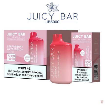 Juicy Bar 5000 (10-Pack) - Strawberry Watermelon - E-Cig