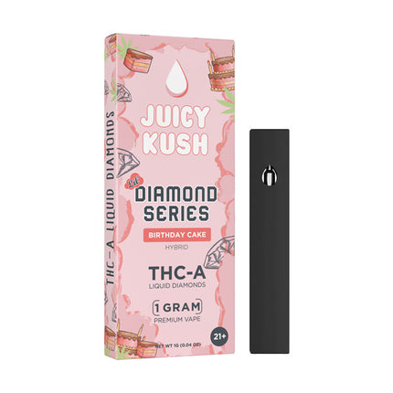 JUICY KUSH LIL' DIAMOND SERIES THC-A LIQUID DIAMOND 1 GRAM DISPOSABLE
