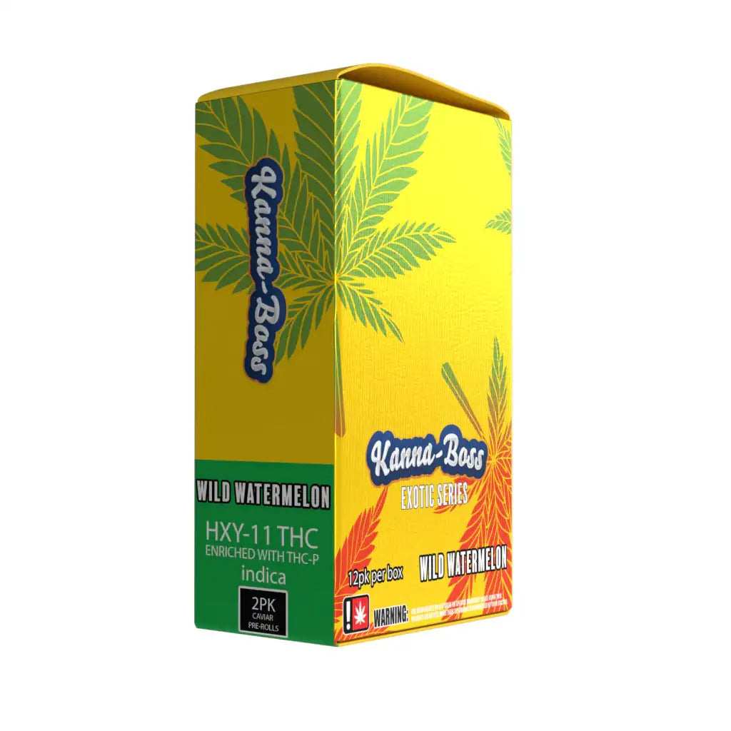 KANNA-BOSS EXOTIC SERIES HYDROXY 11 + THC-P CAVIAR PRE-ROLLS