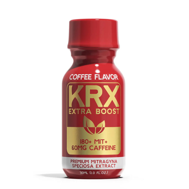KRX EXTRA BOOST 180 MIT & 60MG CAFFEINE SHOTS 30ML (12CT DISPLAY)