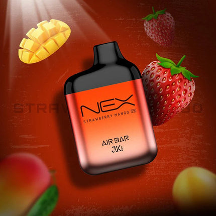 Air Bar Nex 6500 (10-Pack) - Strawberry Mango - E-Cig