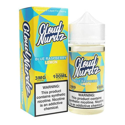 Cloud Nurdz TFN E-Juice 100ML - Blue Raspberry Lemon 3MG
