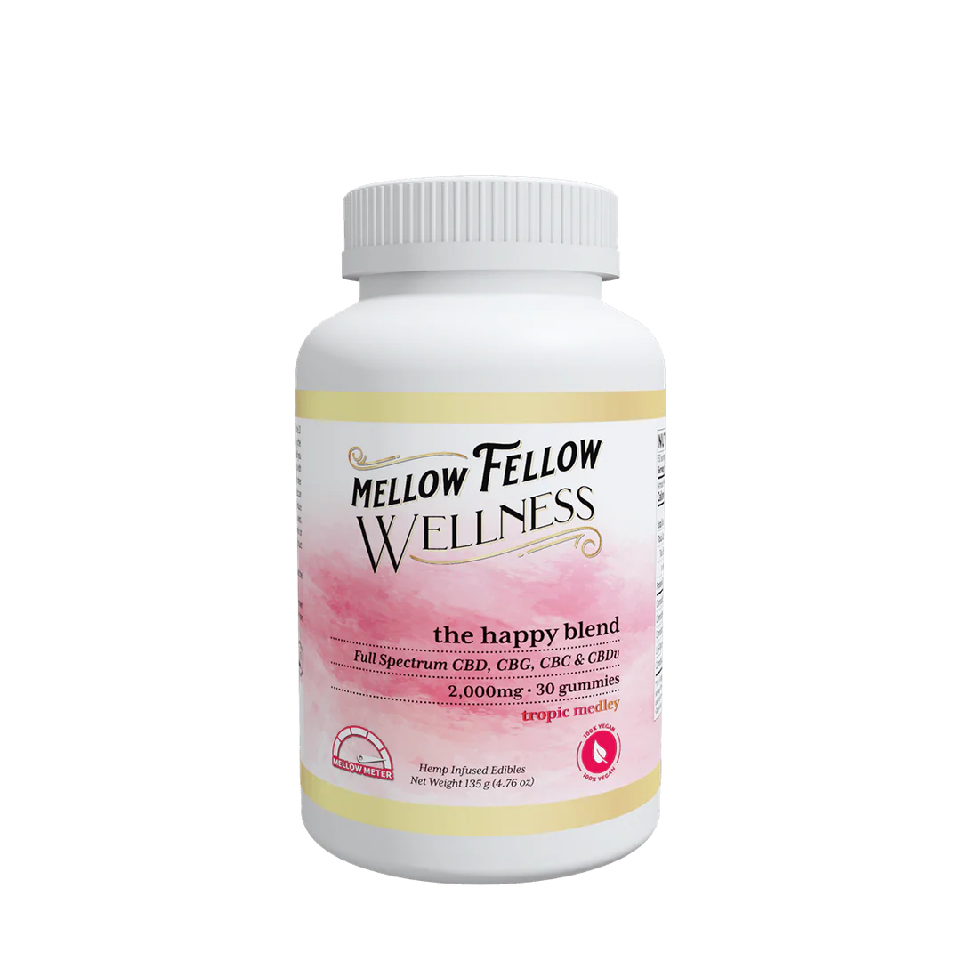 MELLOW FELLOW WELLNESS 2PC GUMMIES (30 PACK DISPLAY)