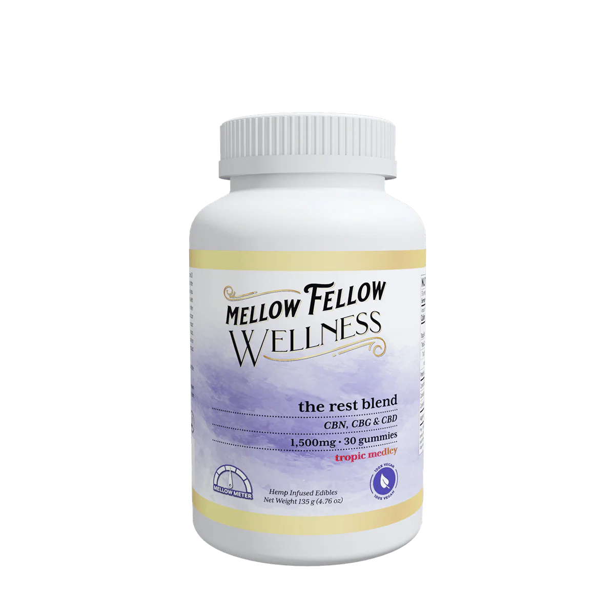 MELLOW FELLOW WELLNESS 2PC GUMMIES (30 PACK DISPLAY)
