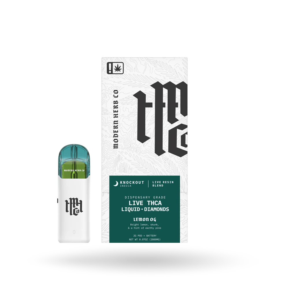 MODERN HERB LIVE RESIN THCA LIQUID DIAMONDS 2G POD KIT