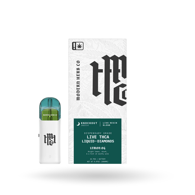 MODERN HERB LIVE RESIN THCA LIQUID DIAMONDS 2G POD KIT
