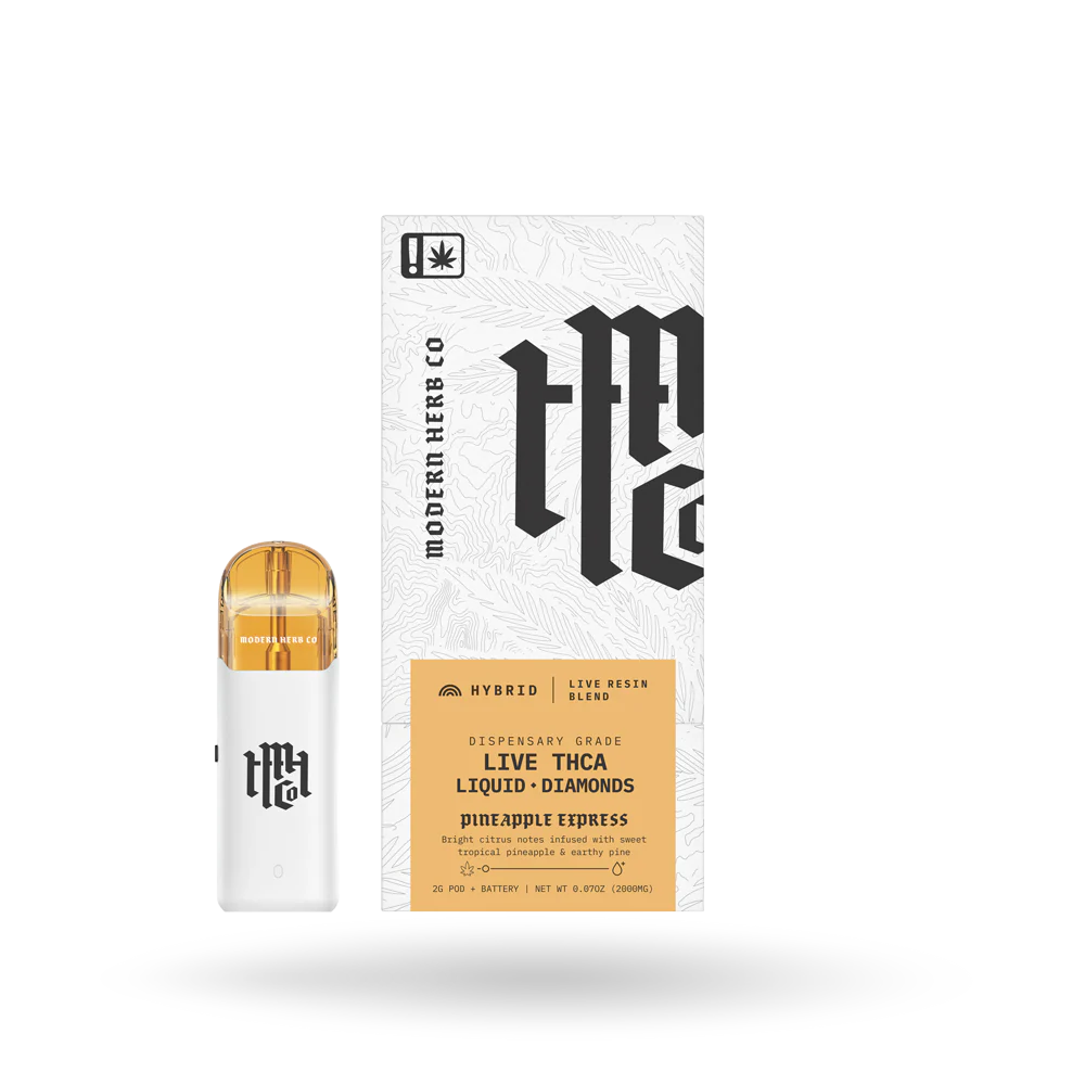 MODERN HERB CO LIVE RESIN THCA LIQUID DIAMONDS 2G POD KIT