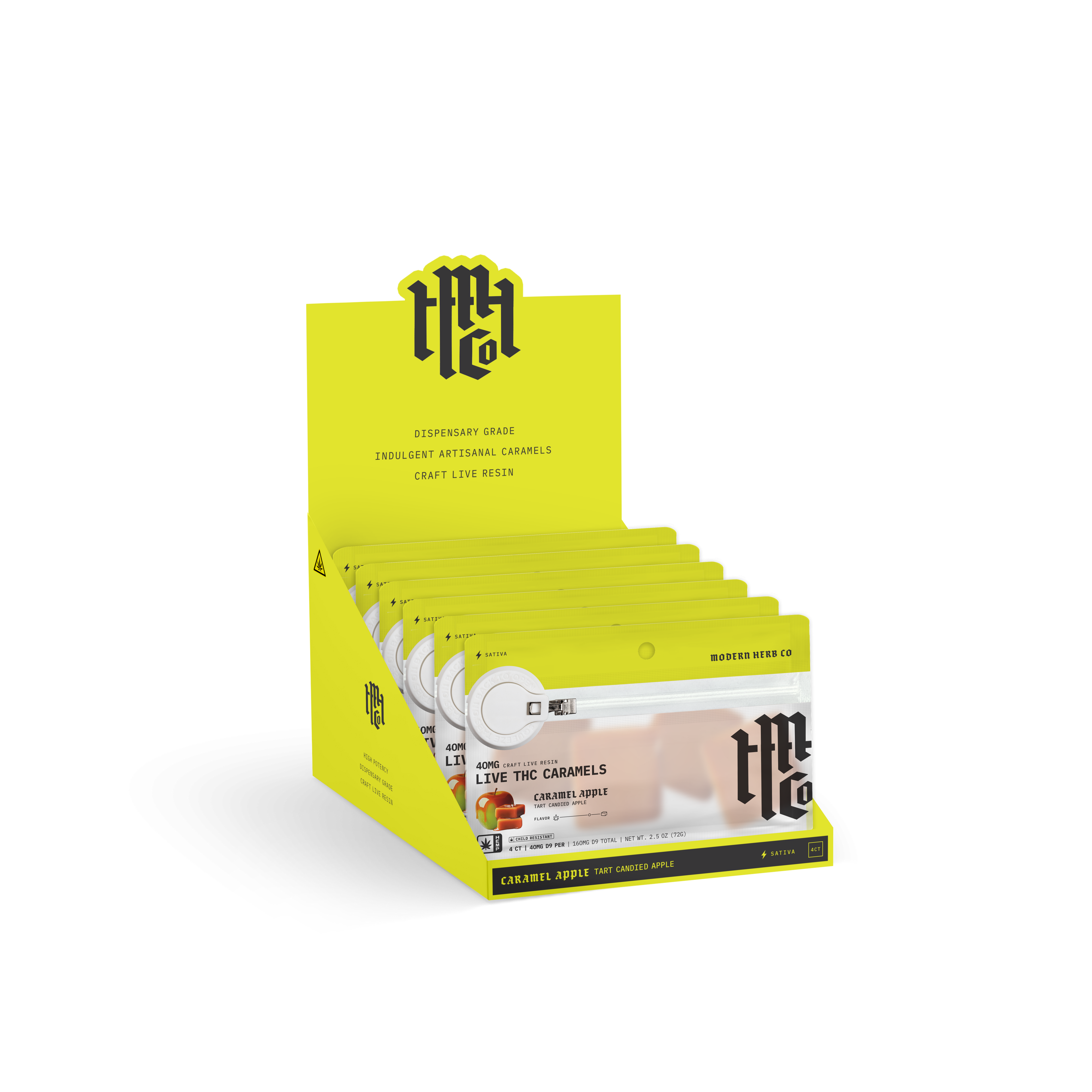 MODERN HERB CO LIVE RESIN D9 CARAMEL BOX (24CT)