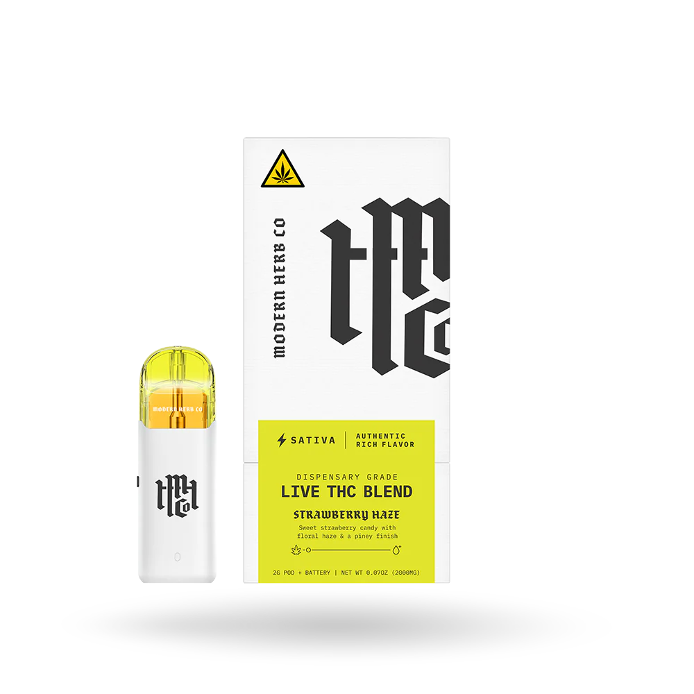 MODERN HERB CO DISPENSARY GRADE 2 GRAM LIVE THC DRIPPER (6CT DISPLAY)