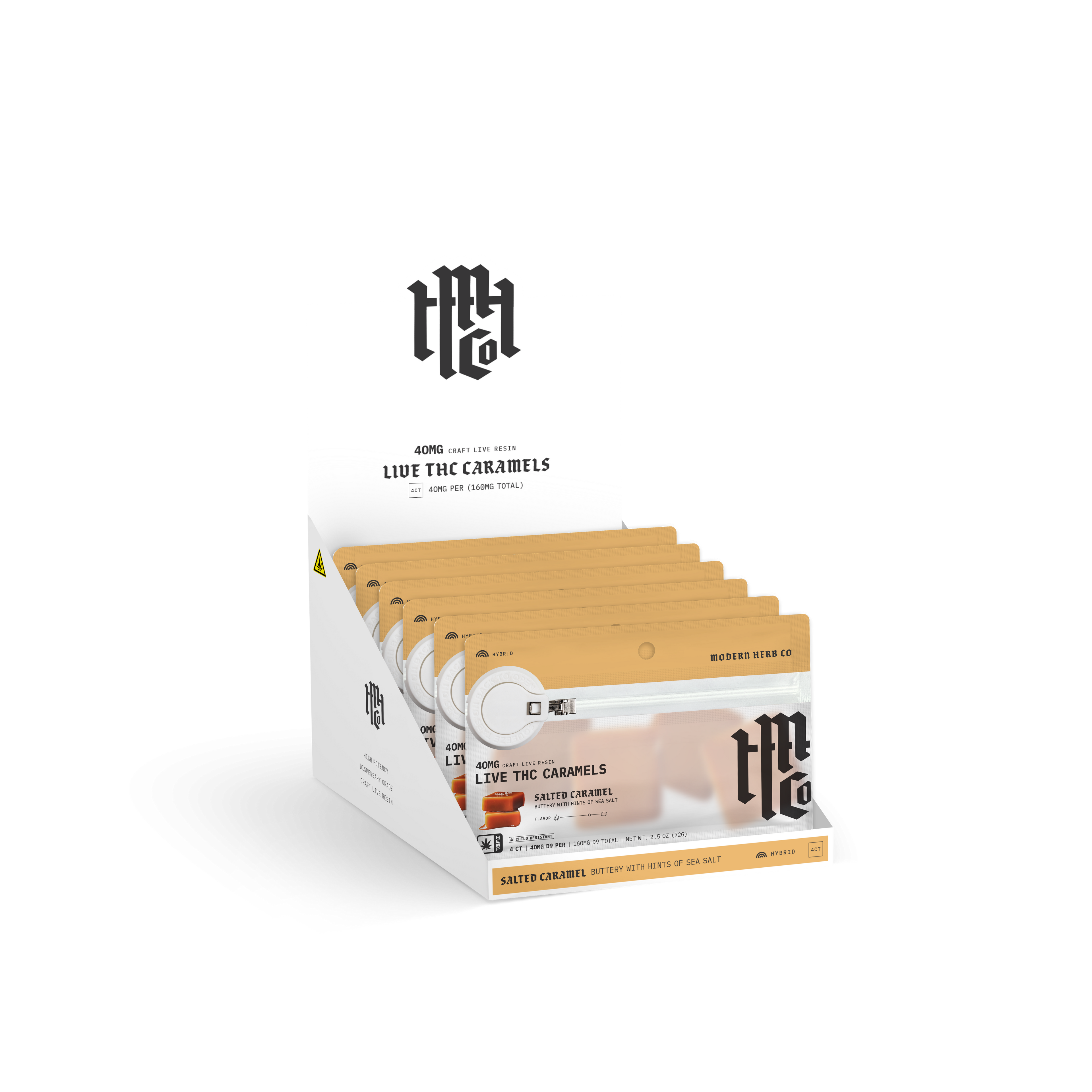 MODERN HERB CO LIVE RESIN D9 CARAMEL BOX (24CT)