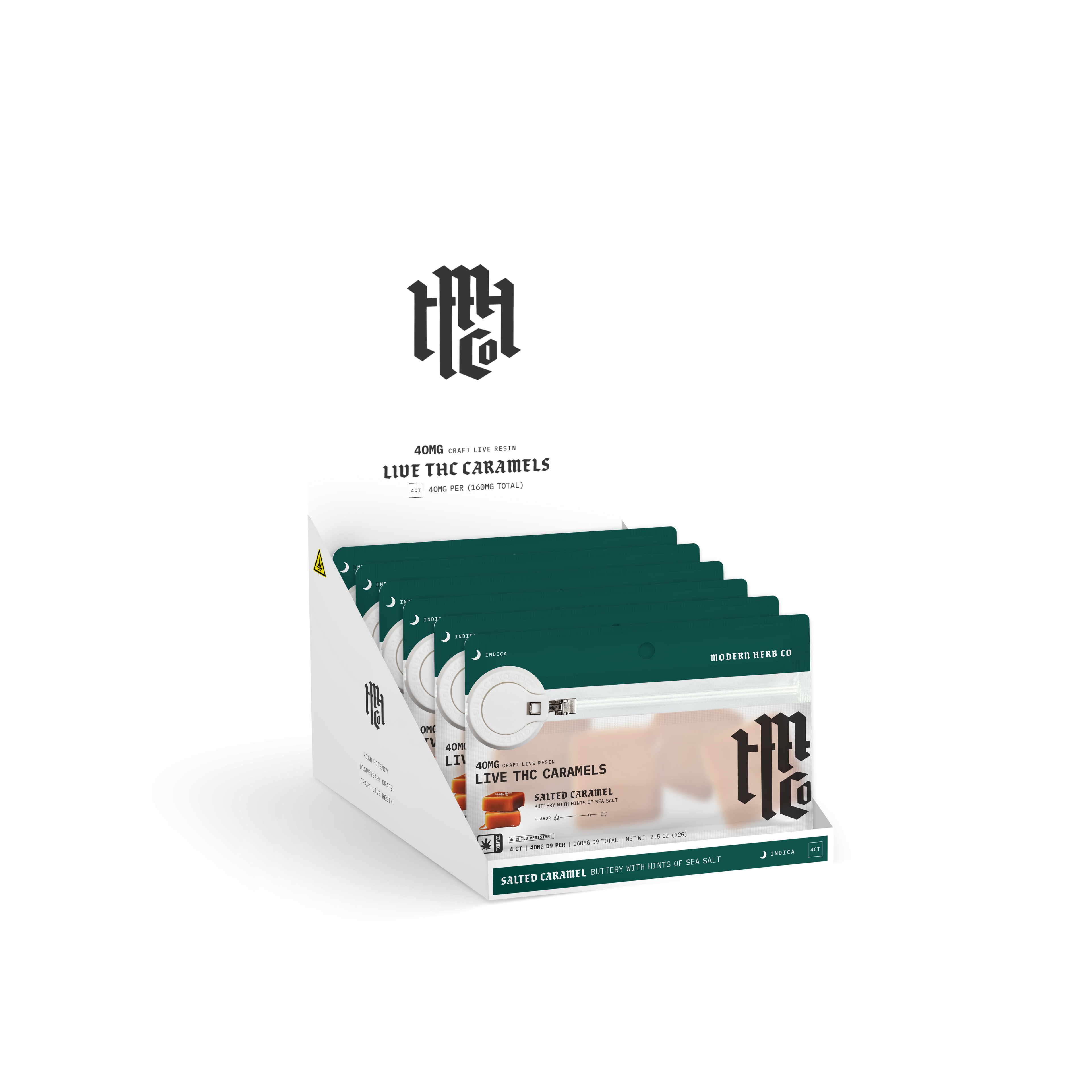 MODERN HERB CO LIVE RESIN D9 CARAMEL BOX (24CT)