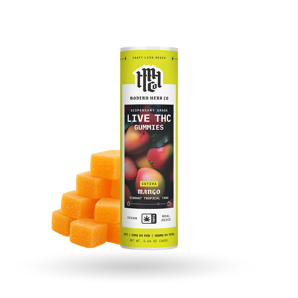 MODERN HERB CO LIVE RESIN D9 GUMMIES 20CT