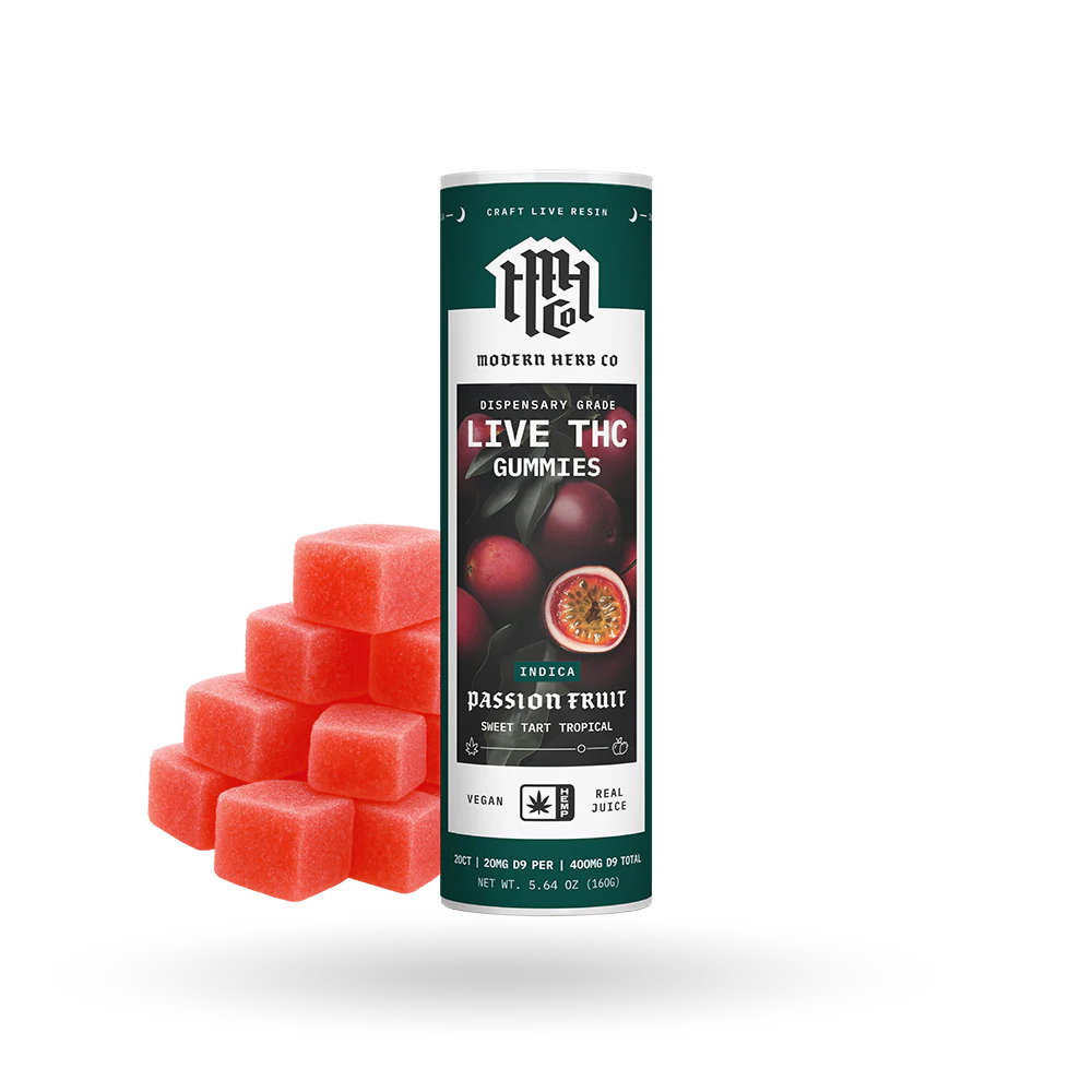 MODERN HERB CO 20MG D9 LIVE THC GUMMIES (24CT/BOX)