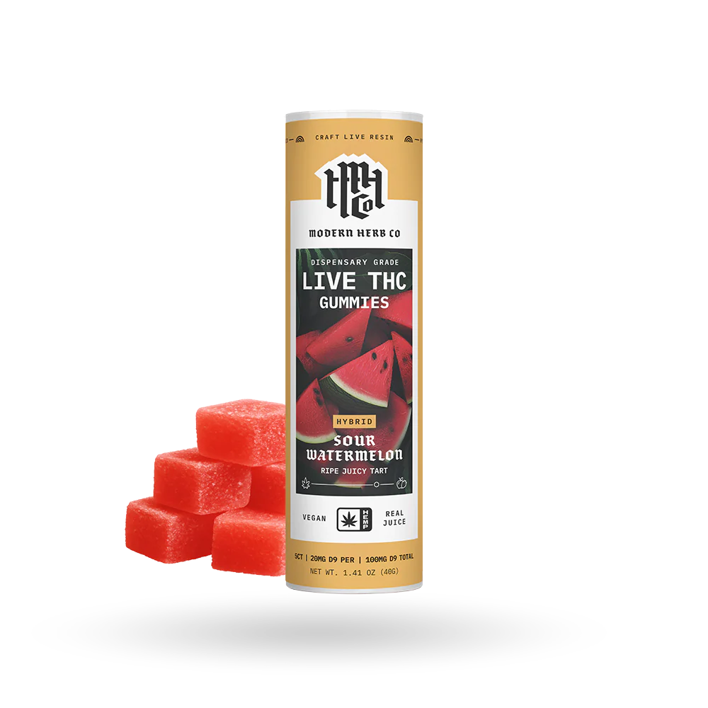MODERN HERB CO LIVE RESIN D9 GUMMIES 20CT