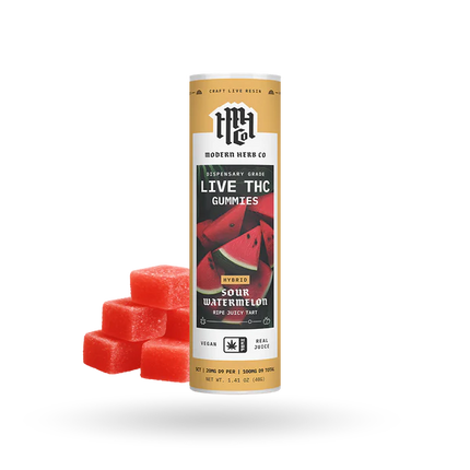 MODERN HERB CO LIVE RESIN D9 GUMMIES 5CT