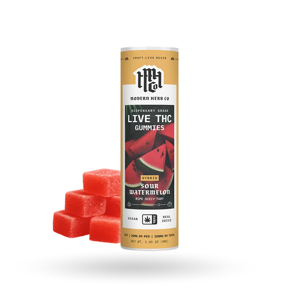 MODERN HERB CO LIVE RESIN D9 GUMMIES 5CT