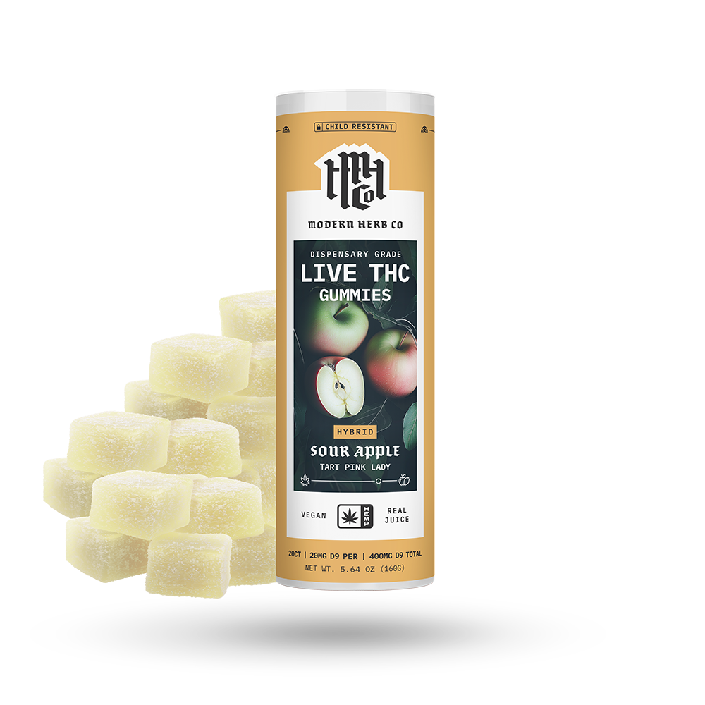 MODERN HERB CO LIVE RESIN D9 GUMMIES 20CT