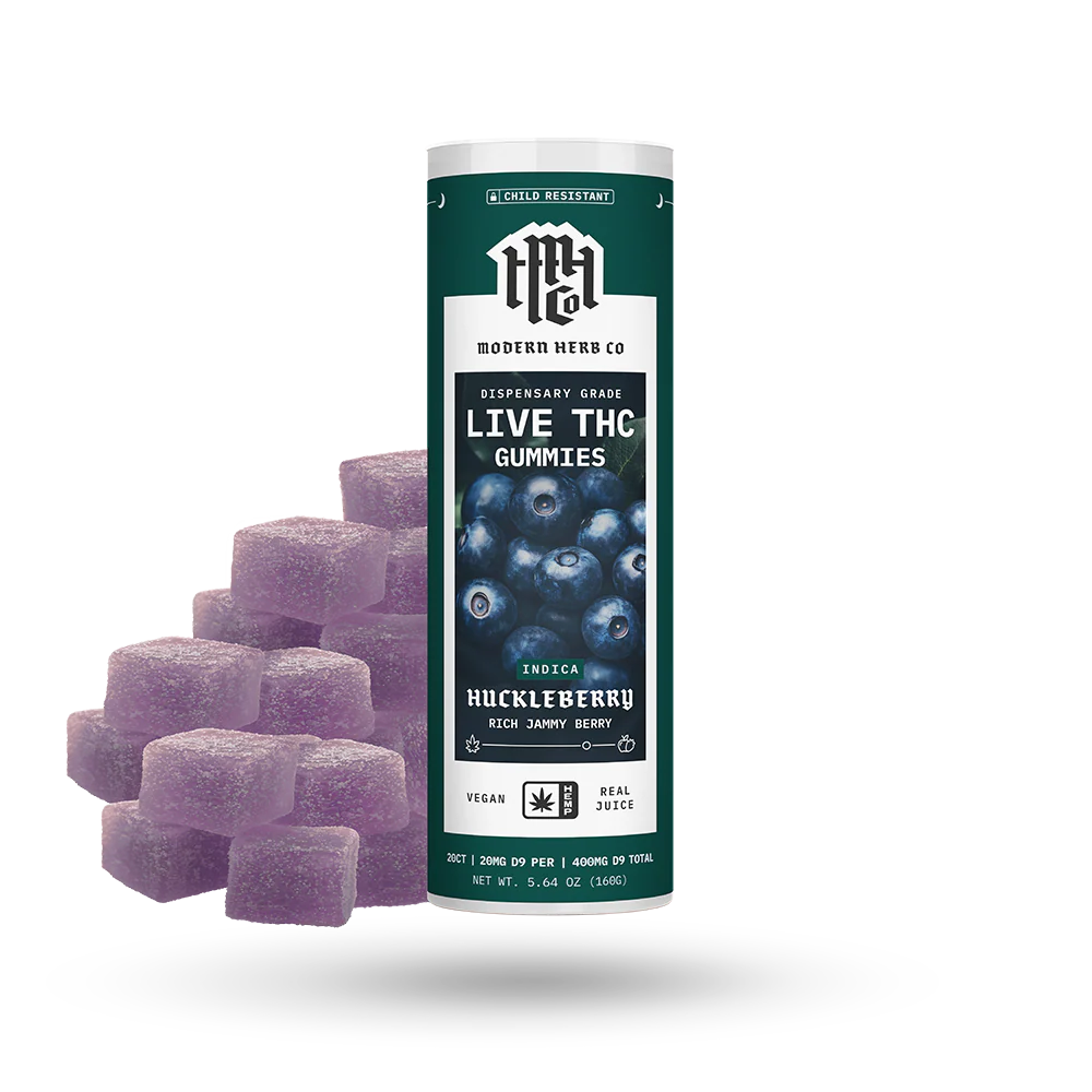 MODERN HERB CO 20MG D9 LIVE THC GUMMIES (24CT/BOX)