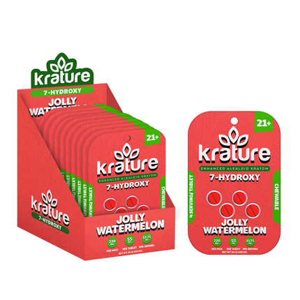 KRATURE 7-HYDROXY 55MG TABLET EXTRA STRENGTH (4CT PACK)